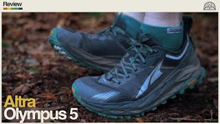 The latest update to a trail running classic  ALTRA OLYMPUS 5  Ginger Runner Review [upl. by Anassor]