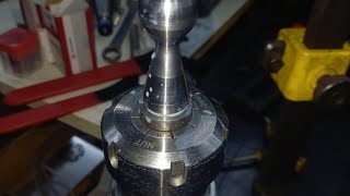 Cnc Turning of a doorknop with Eding cnc on Mikron wf21c [upl. by Eninej]