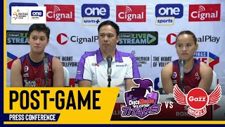 Choco Mucho postgame press conference  2024 PVL AllFilipino Conference  Feb 27 [upl. by Chappie]