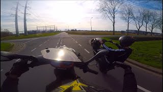 VijfHuizen BikeLife Meeting Zip 172cc POV PART 1 [upl. by Ellerihs]