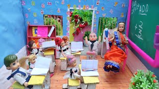 Barbie Doll All Day Routine In Indian VillageRadha Ki Kahani Part 489Barbie Doll Bedtime Story [upl. by Maddy647]