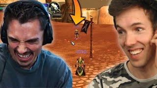 Teaching Grubby how to duel in WoW [upl. by Ellah412]