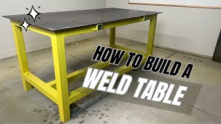 Building a DIY Metal Welding Table – StepbyStep Fabrication Guide for Beginners [upl. by Sirdna331]