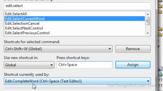 Shortcut to popup intellisense in Visual Studio [upl. by Neirol]