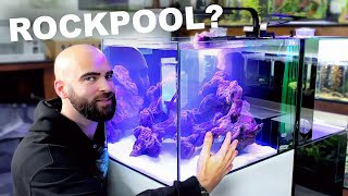 Making FIRST SALTWATER Tank in the Studio EP1 [upl. by Esenej]