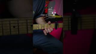 Play No Surprises by Radiohead on Guitar  Simple Chords Tutorial [upl. by Donni]