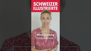 SRFModeratorin Nicole Berchtold BLIND RANKING 😎🔝 [upl. by Nanam]