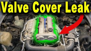 How To Replace a Leaking Valve Cover Gasket [upl. by Stan101]