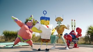 THE SPONGEBOB SQUAREPANTS MOVIE SPONGE OUT OF WATER  Official Teaser Trailer  Finland  Paramount [upl. by Hurwitz598]