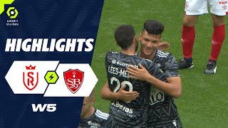 STADE DE REIMS  STADE BRESTOIS 29 1  2  Highlights  SdR  SB29  20232024 [upl. by Tammie]