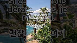 045 괜찮으시다면 커피 한잔 해도 될까요  Si cela ne vous dérange pas je peux prendre un café  프랑스어 lefrancais [upl. by Nwadrebma542]