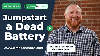 How Do You Jumpstart a Dead Battery Without Another Car  Greentec Auto [upl. by Nidnal]