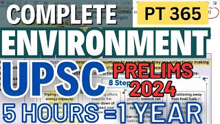 VisionIAS PT365 ENVIRONMENT 2024 COMPLETE I ENVIRONMENT 1 YEAR COMPLETE CURRENT upsc ias pt365 [upl. by Sublett]