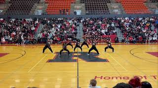 RHS Dance Team  BEST PEP RALLY PERFORMANCE 20232024 [upl. by Felty]