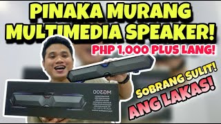 PINAKA MURANG MULTIMEDIA SPEAKER EDIFIER MG300  GRABE SOBRANG SULIT [upl. by Korwin]