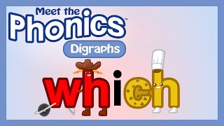 Meet the Phonics Digraphs  Pronouncing Segment [upl. by Yeliah967]