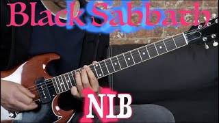 Black Sabbath  quotNIBquot  Metal Guitar Lesson wTabs [upl. by Costin]