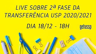 2º FASE TRANSFERÊNCIA EXTERNA USP 20202021 [upl. by Hsetim953]