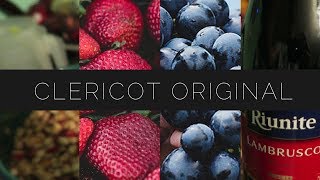 Clericot ORIGINAL con mucha fruta  El mejor Clericot  Bebidas [upl. by Anitsirk]