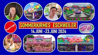 Reportage Take Off Langenscheidt XXL Autoscooter Grass Mandel Stube Sommerkirmes Eschweiler 2024 [upl. by Naira]