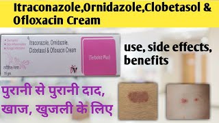 Itraconazole Ornidazole Clobetasol amp Ofloxacin Cream [upl. by Publia844]