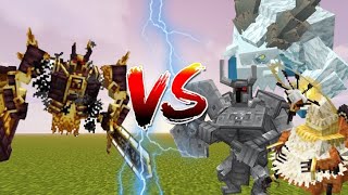 IGNIS vs MOWZIES MOBS  Strongest Minecraft Mob Battleground [upl. by Keemahs]