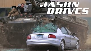 What Its Like To Drive A Tank  Jason Drives [upl. by Prissie]