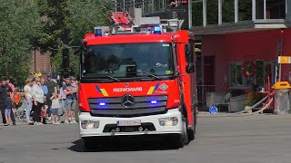 Kazerne Alarm Autopomp brandweer Gent met spoed naar een opgesloten dringend [upl. by Yleme]