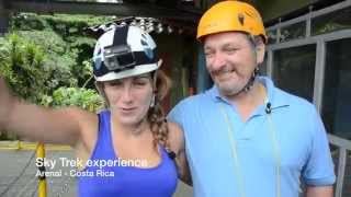 Canopy Sky Trek Arenal Costa Rica [upl. by Anide199]