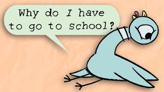 The Pigeon Has To Go To School 📖 Reading Aloud for Kids  Mo Willems Workshop [upl. by Vachill]