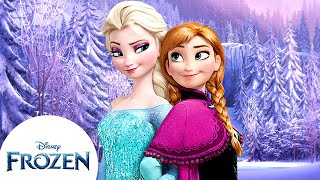 Dance Along With Anna and Elsa  Kids Songs  Frozen [upl. by Ffirahs]