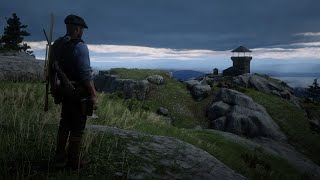 Red Dead Redemption 2 Relaxing Ambient Walking Ambarino  Gameplay PC GTX 1650 [upl. by Abbotsun]