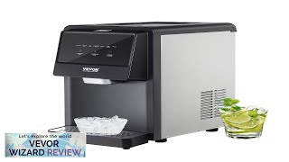 VEVOR Countertop Ice Maker 62lbs in 24Hrs Auto SelfCleaning Portable Ice Maker Review [upl. by Hudnut]