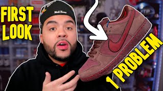 NEVER BEFORE SEEN City Of Love SB Dunk Burgundy FIRST LOOK [upl. by Ajat]