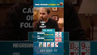 Daniel Negreanu got Extremely TILT 😰 poker highstakespoker [upl. by Stroup]