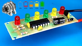 alternator tester 12v dc voltage check car battery [upl. by Adnohsad]