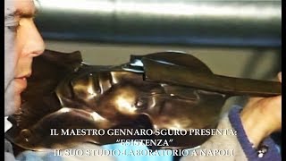 IL MAESTRO GENNARO SGURO PRESENTA ESISTENZA SUO STUDIO LABORATORIO A NAPOLI 6 DICEMBRE 2018 [upl. by Fagin]