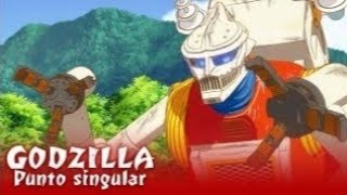 Anguirus Vs Jet Jaguar  Godzilla Punto Singular 1ª Pelea  Clip Latino [upl. by Brunella]