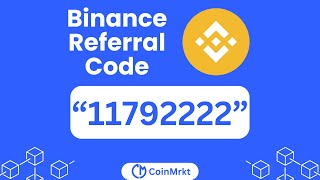 Binance referral ID Code  Get 100 on binance with promo bonus code [upl. by Turino]