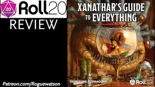 Roll20 Review  Xanathars Guide to Everything  Underworld Speculation [upl. by Atinet]