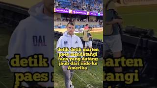 detik detik marten paes mendatangi fans yang datang jauh dari indo ke Amerika [upl. by Hanzelin]