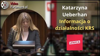 Katarzyna Ueberhan  Informacja o działalności KRS [upl. by Suhail68]