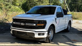 35 IHC LOWERING KIT INSTALL  2024 F150 [upl. by Cormack360]