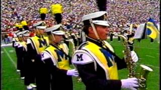 Michigan Marching Band 92 The Star Spangled BannerVictors Trio [upl. by Apgar]