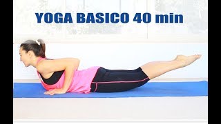 Yoga basico para principiantes  Rutina en el suelo 40 min con Elena Malova [upl. by Anatollo540]