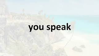 08 Easily Learn Spanish YOU SPEAK 6 ways to say you [upl. by Euqinom215]