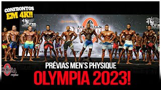 MENS PHYSIQUE OLYMPIA 2023  confrontos em 4K [upl. by Landre837]