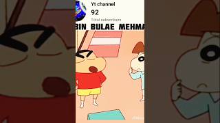 Shinchan in Bin bulae Mehman 😈😡 [upl. by Yael]