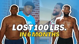 HOW I LOST 100LBS IN 6 MONTHS [upl. by Aryn313]