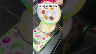 Baingan Recipe  crispy baingan fry food recipe tastyrecipe [upl. by Nired187]